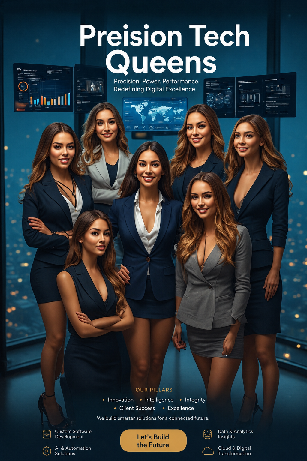 Preision Tech Queens elite technology team
